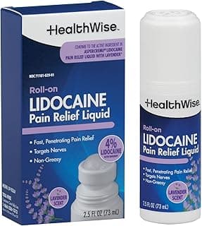Picture of Lidocaine Pain Relief Roll-On, Lavender, 4%, 2.5 oz., 1 ct.