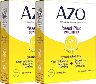 Picture of AZO Yeast Plus Dual-Relief, 60 ct