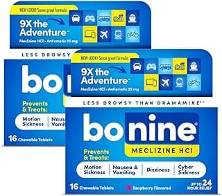 Picture of Bonine Adult 8's, 25 mg, 8 ct