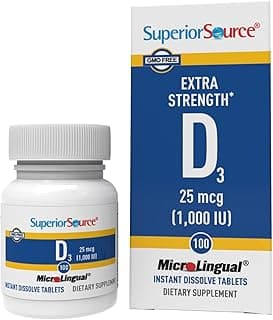 Picture of Natural Vitamin D3 , 1,000 IU, 100 ct