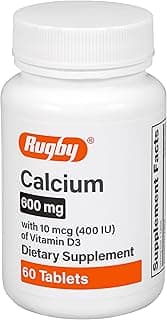 Picture of Calcium + Vitamin D3 , 600 mg / 400 IU, 60 ct