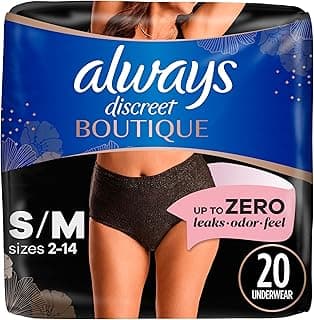 Picture of Discreet Women's Underwear, Medium, 20 ct