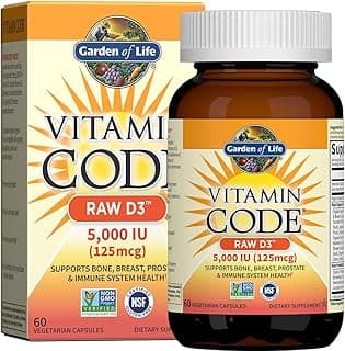 Picture of Natural Vitamin D3 , 5,000 IU, 60 ct