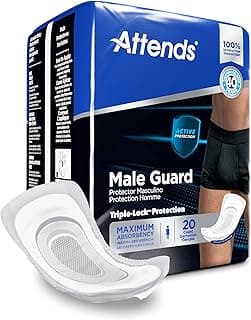 Picture of Attends Discreet Men's Guard, 20 ct