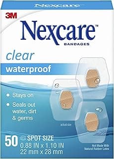 Picture of Nexcare Clear Waterproof Bandages Assorted Sizes, 50 ct
