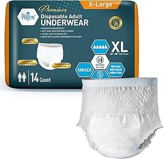 Picture of Premier Disposable Underwear, X-Large - 56" to 68" (Pull-up), 14 ct