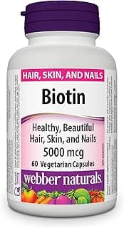 Picture of Natural Biotin , 5,000 mcg, 60 ct