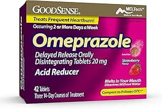 Picture of Omeprazole Acid Reducer, Delayed Release, Dissolvable Tablets, 20 mg., 42 ct.
