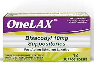 Picture of Bisacodyl Suppository, 10 mg., 12 ct.