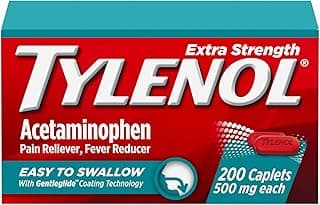 Picture of Tylenol, Acetaminophen 500mg Extra Strength, 200ct, 200
