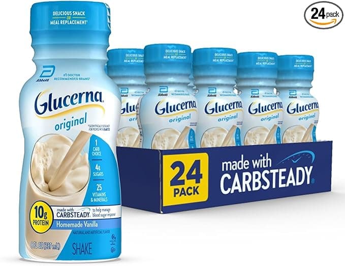 Picture of Glucerna, Diabetes Nutrition Shake, Vanilla, 8oz limit one per month, 24