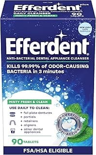 Picture of Efferdent, Effervescent Denture Tabs, 90