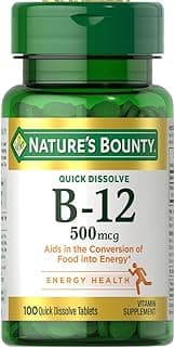 Picture of Vitamin B-12 500mcg Tablet, 100