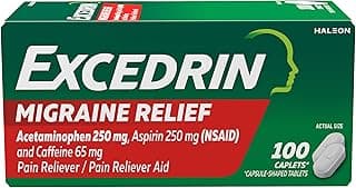 Picture of Excedrin Migraine, 250 mg / 250 mg / 65 mg, 100 ct