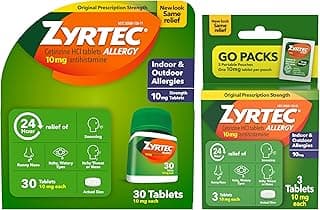 Picture of Zyrtec Tablets, 10 mg, 30 ct