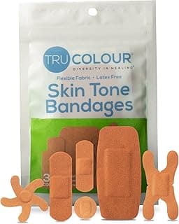 Picture of Tru-Colour, Skin Tone Bandages, Olive, (10 medium & 10 large), 20