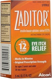 Picture of Zaditor, Eye Itch Relief 0.025% Eye Drops, 0.17 fl oz.