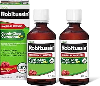 Picture of Robitussin DM, Cough Suppressant and Expectorant* limit 2 per month, 8 oz.
