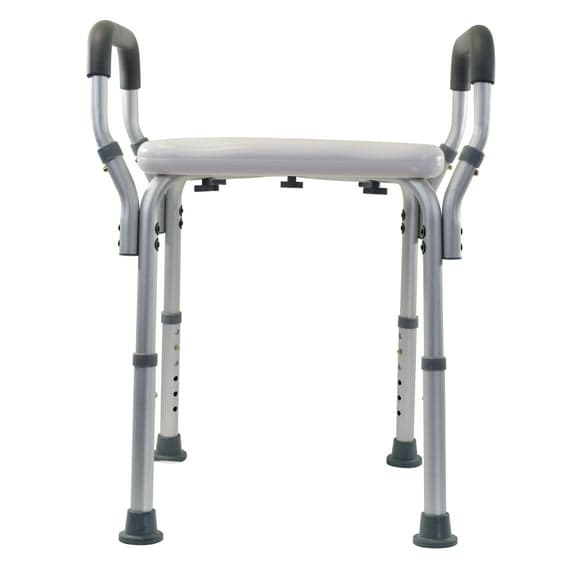 Picture of Essential Medical Supply, Bath Bench with No Arms, No Back (19.25" length, 11.75" width, 13.5" ~ 20.5" adjustable seat height), 1