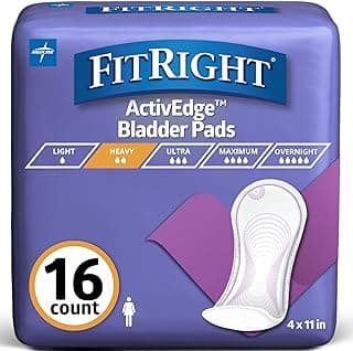 Picture of FitRight Bladder Control Pad for Women, Moderate, 16