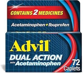 Picture of Advil Dual Action, Acetaminophen & Ibuprofen, 72