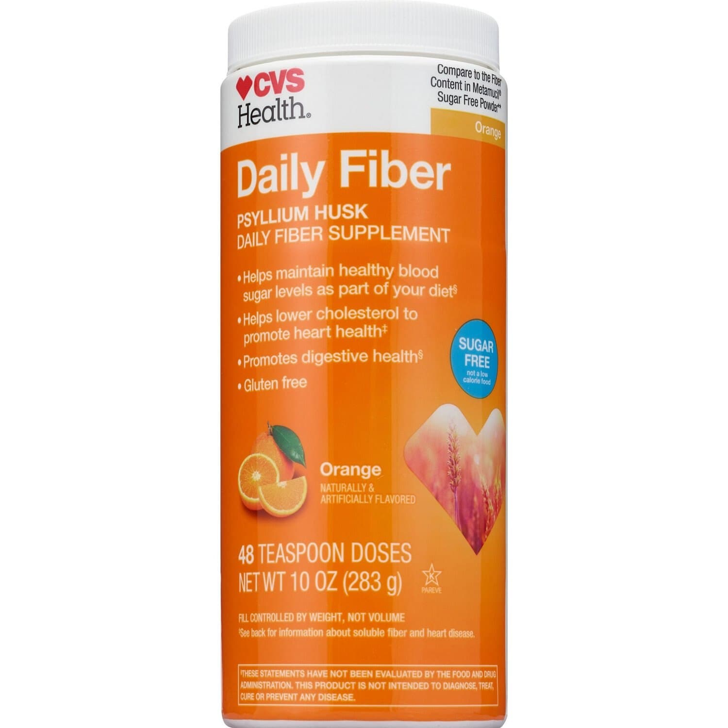 Picture of Daily Fiber Sugar Free Powder, 23.3 OZ