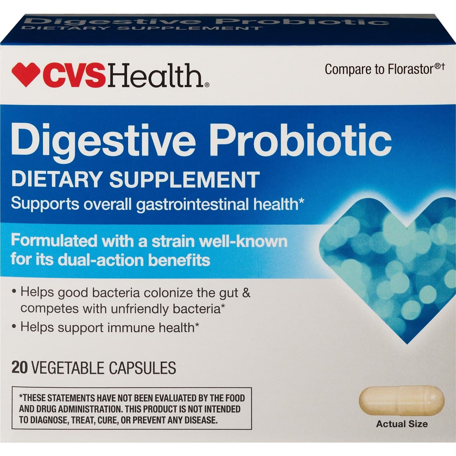 Picture of Digestive Probiotic Capsules, 20 CT