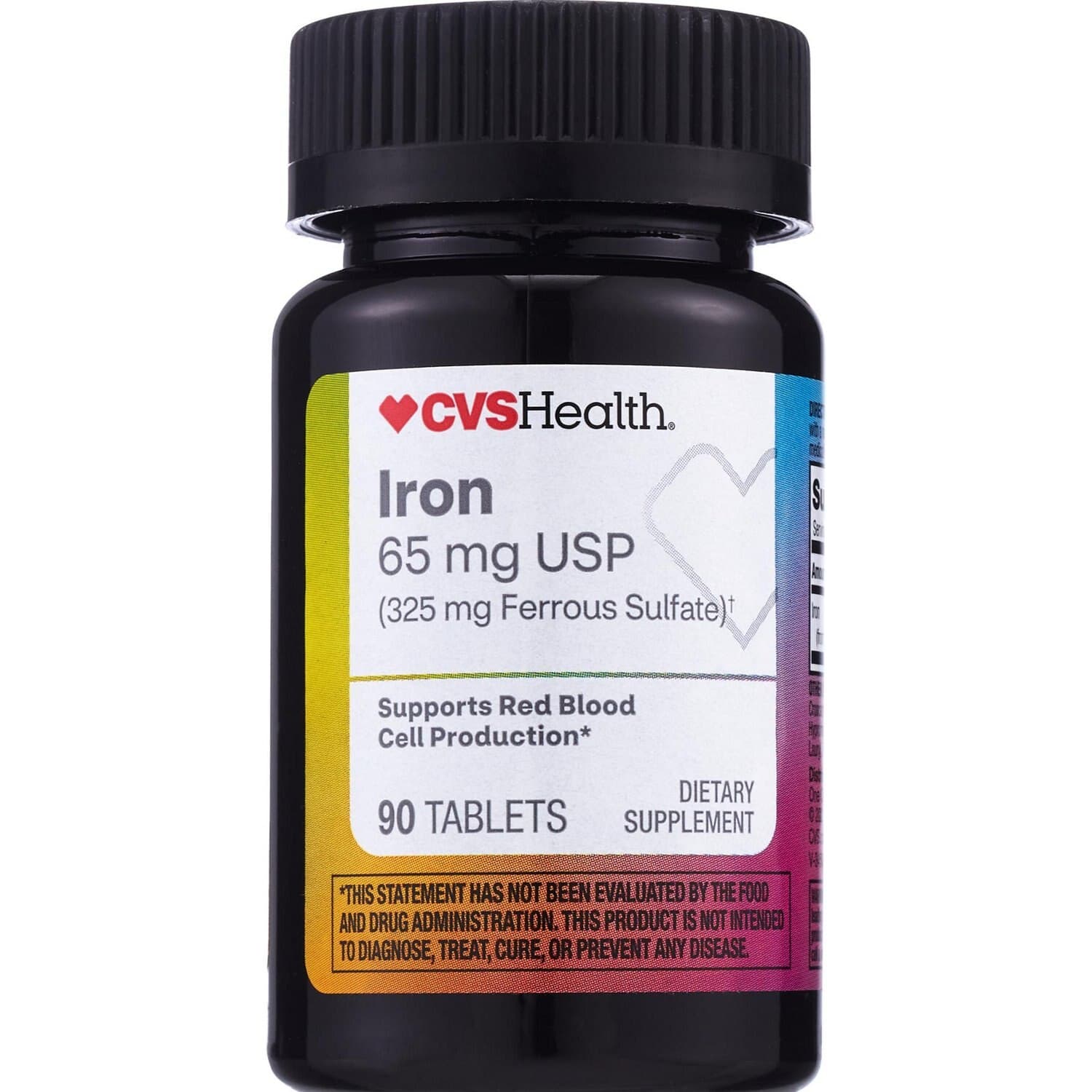 Picture of Iron 65mg Tablets, 90 CT