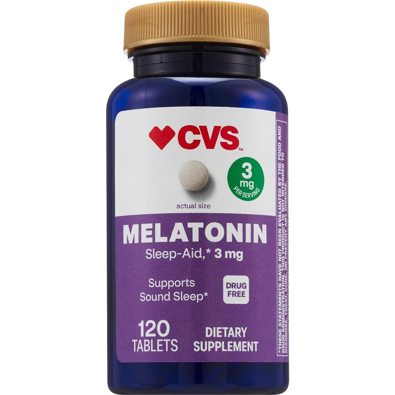 Picture of Melatonin 3mg Tablets, 120 CT