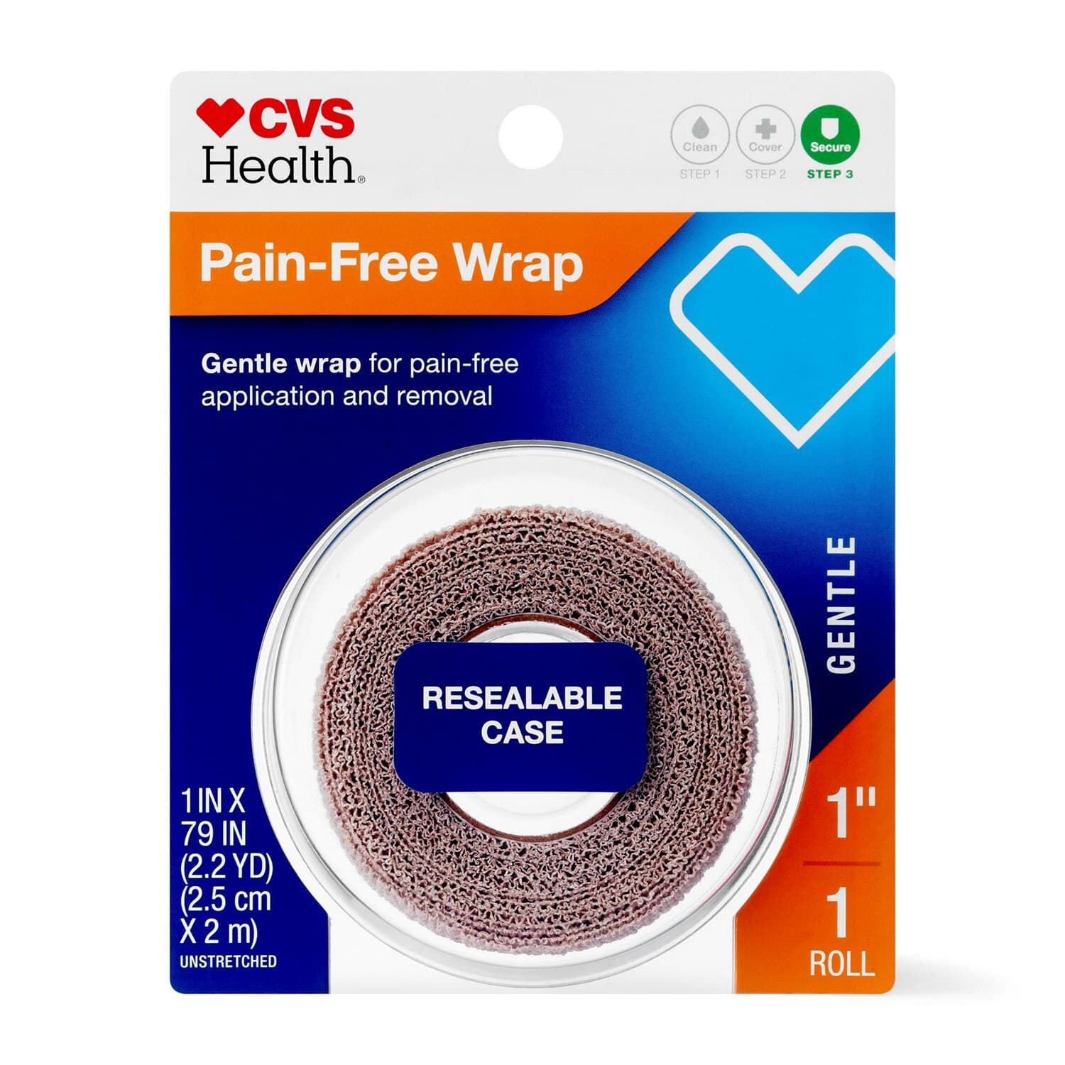 Picture of Pain-Free 1in Wrap, 2 CT
