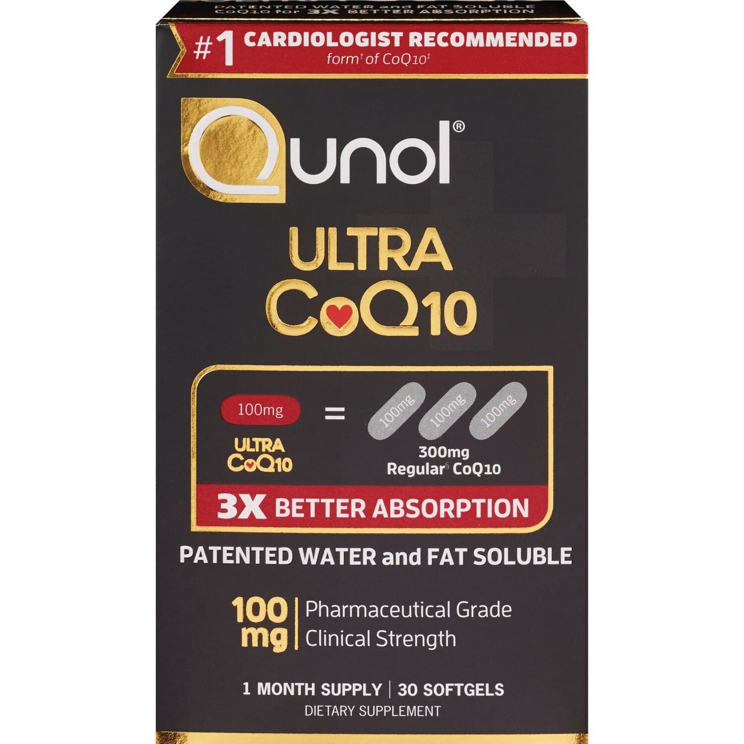 Picture of Qunol Ultra Coq-10 100mg Softgels, 60 CT
