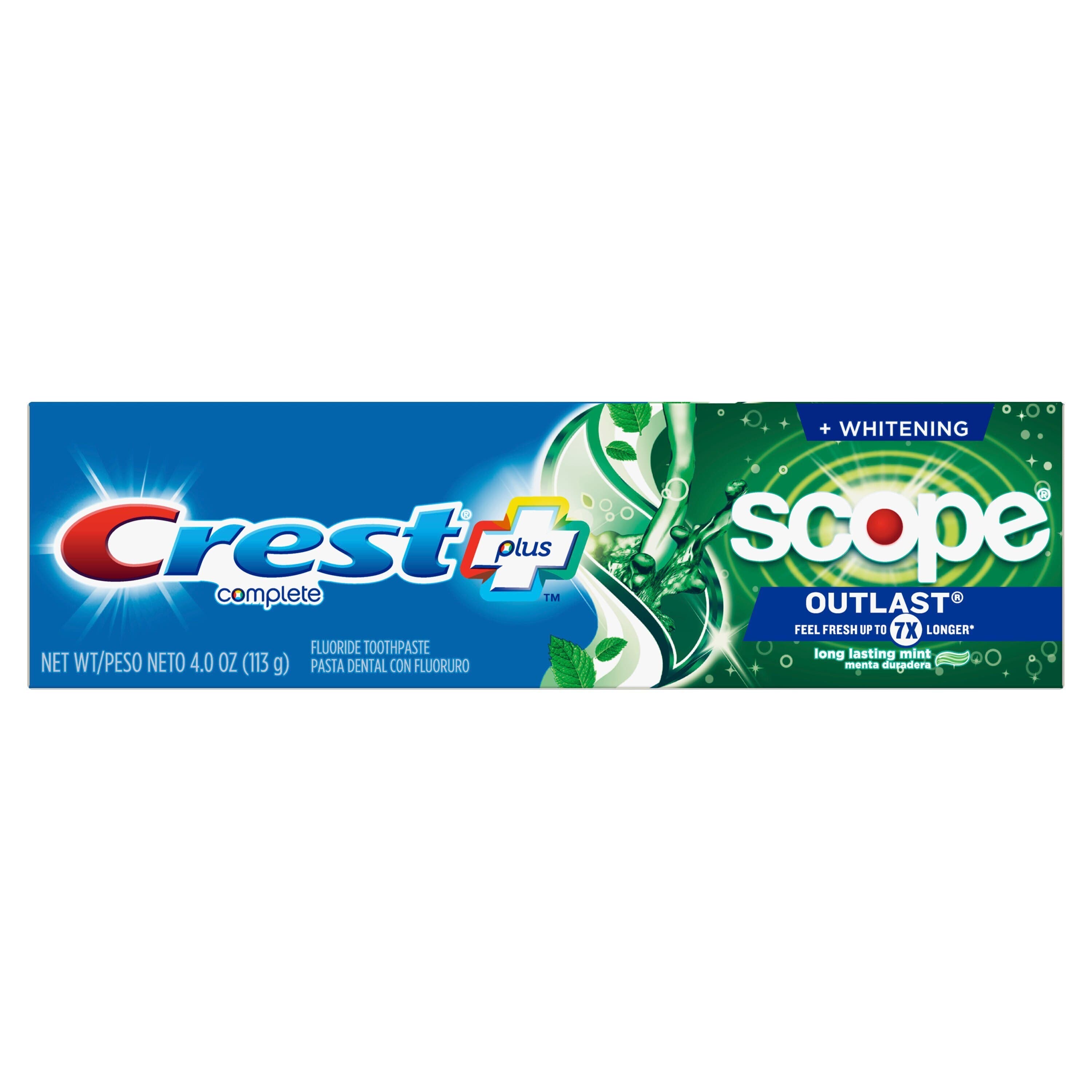 Picture of Crest Complete Toothpaste with Scope 2 Pack, 5.4 OZ