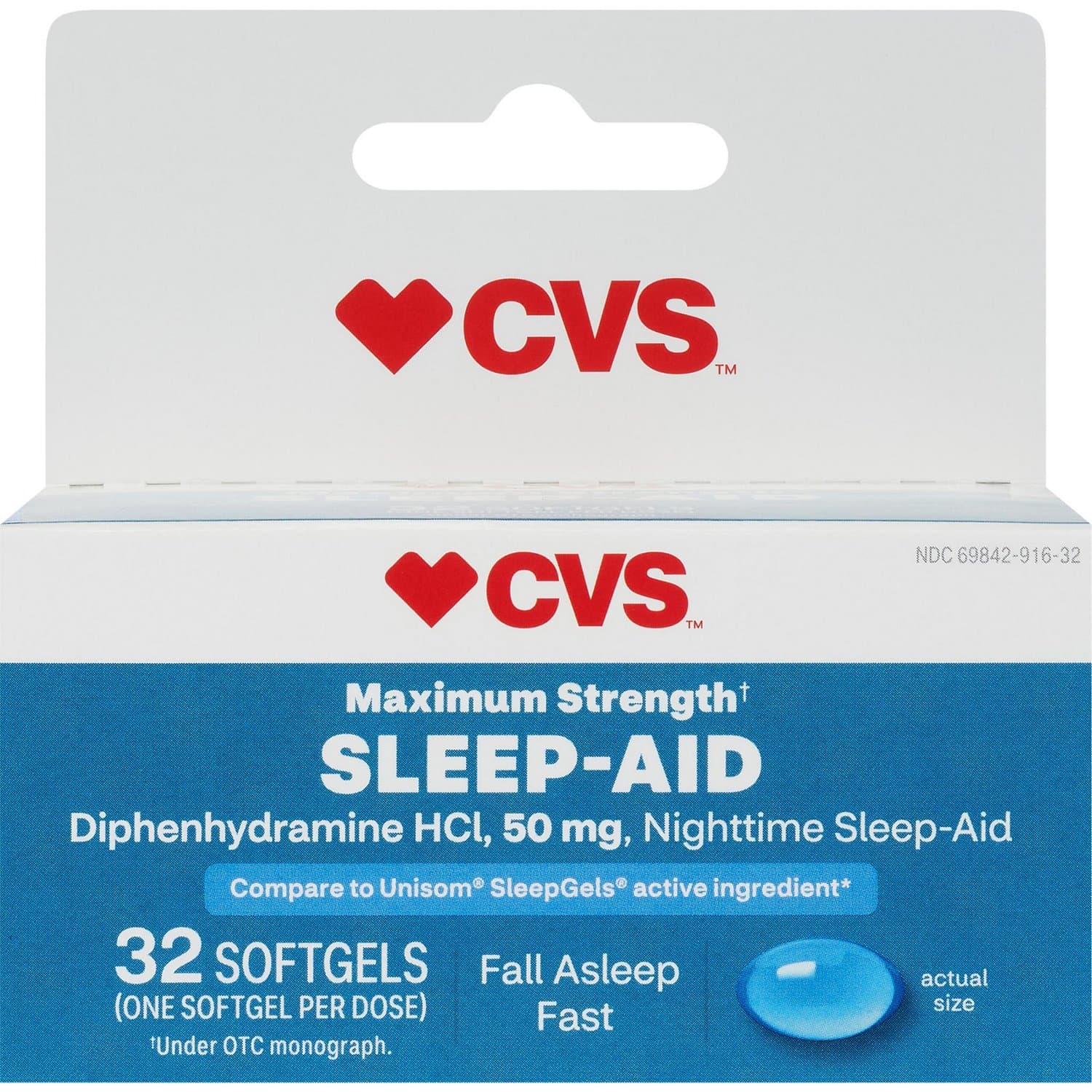 Picture of Sleep-Aid 50mg Softgels, 32 CT