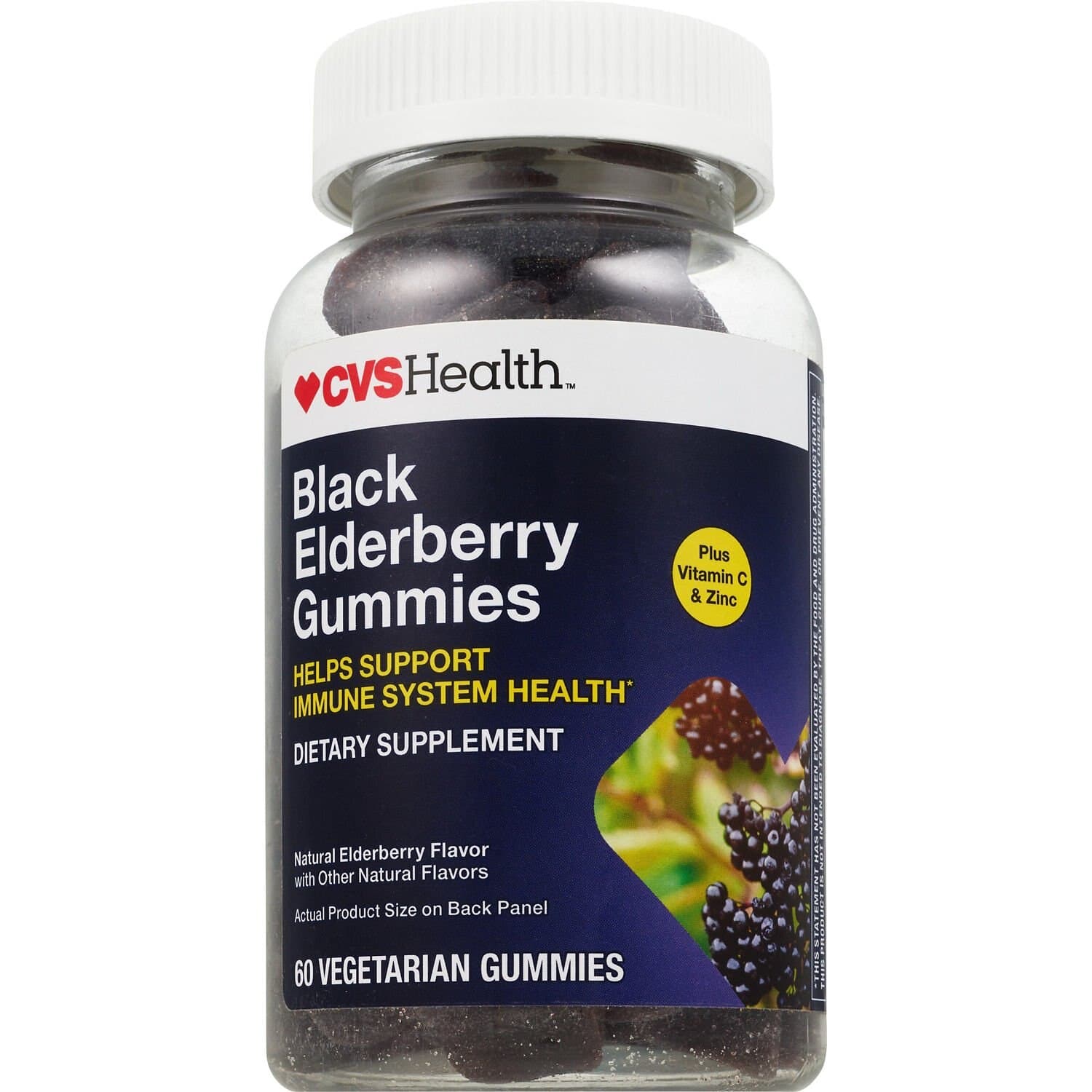 Picture of Black Elderberry Gummies, 60 CT