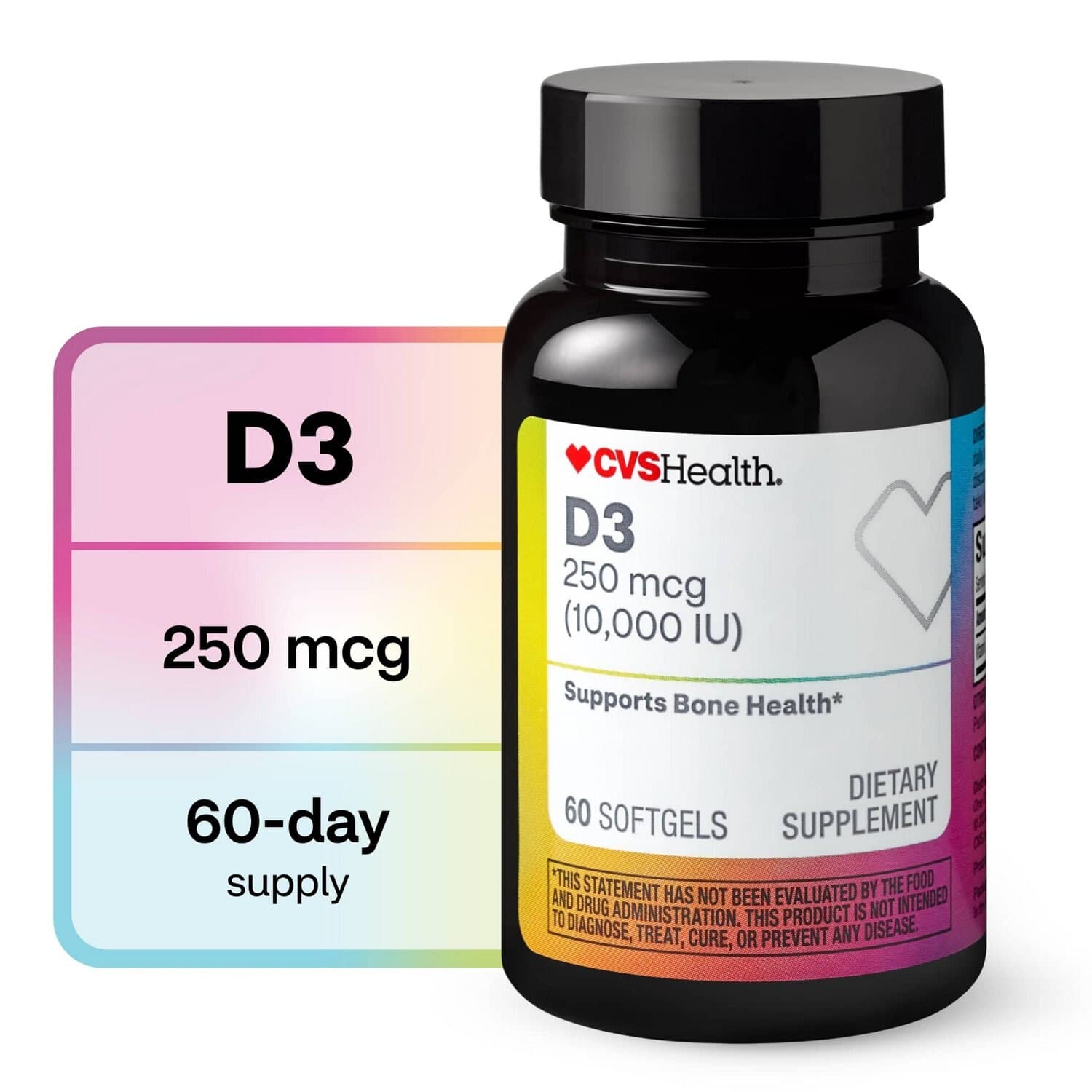 Picture of Vitamin D3 10,000iu Softgels, 60 CT
