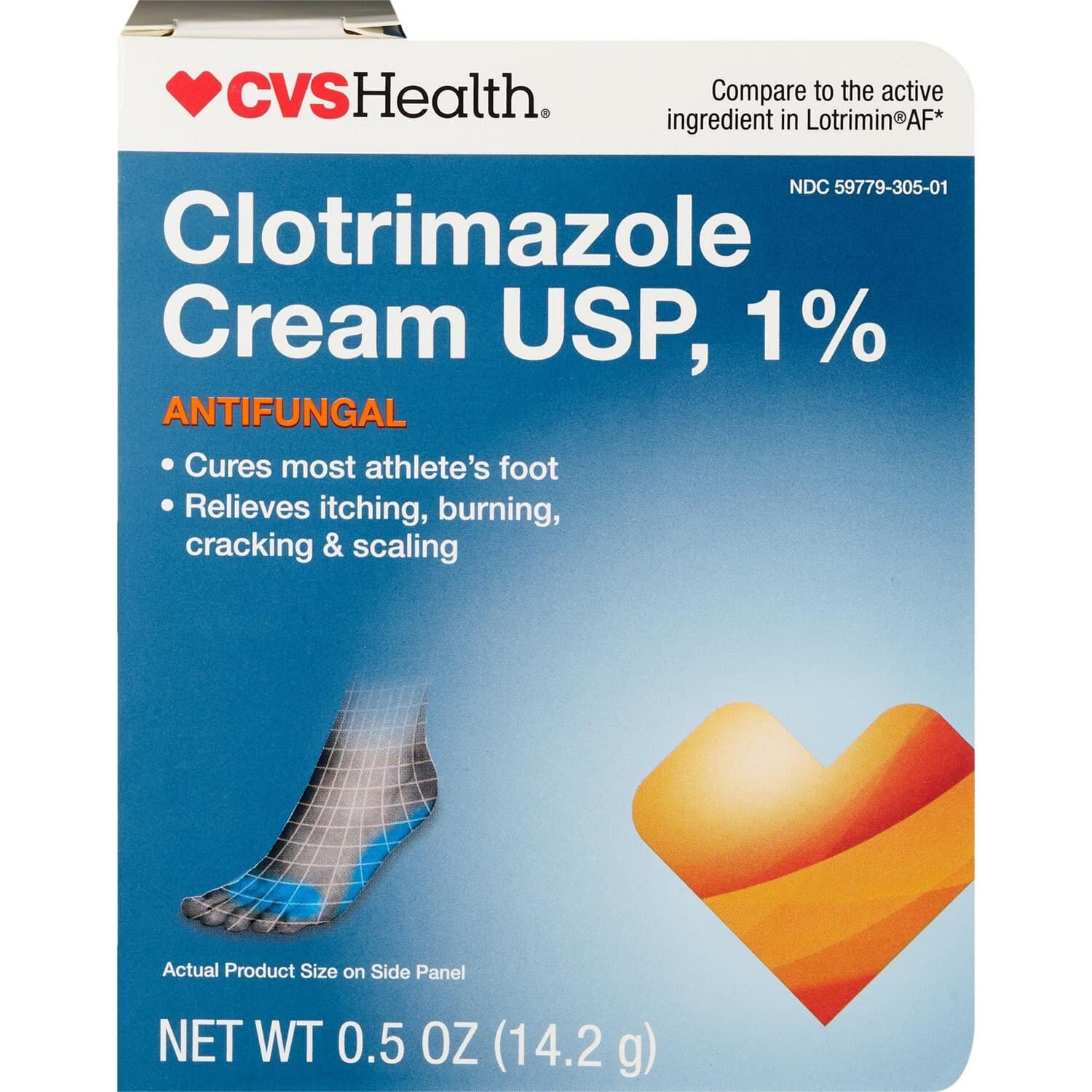 Picture of Clotrimazole 1% Cream, 0.5 OZ