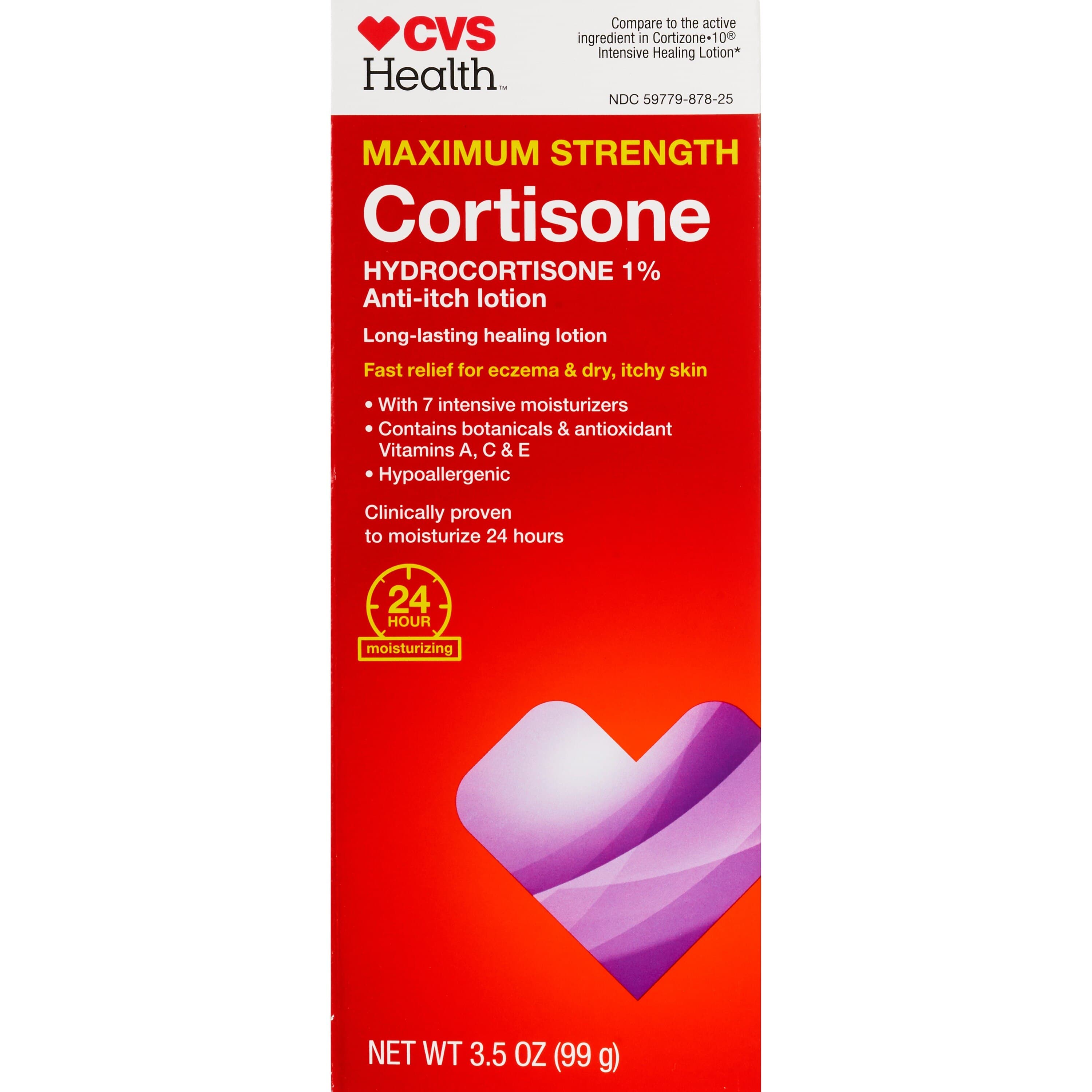 Picture of CVS Cortisone Healing Lotion, 3.5 OZ