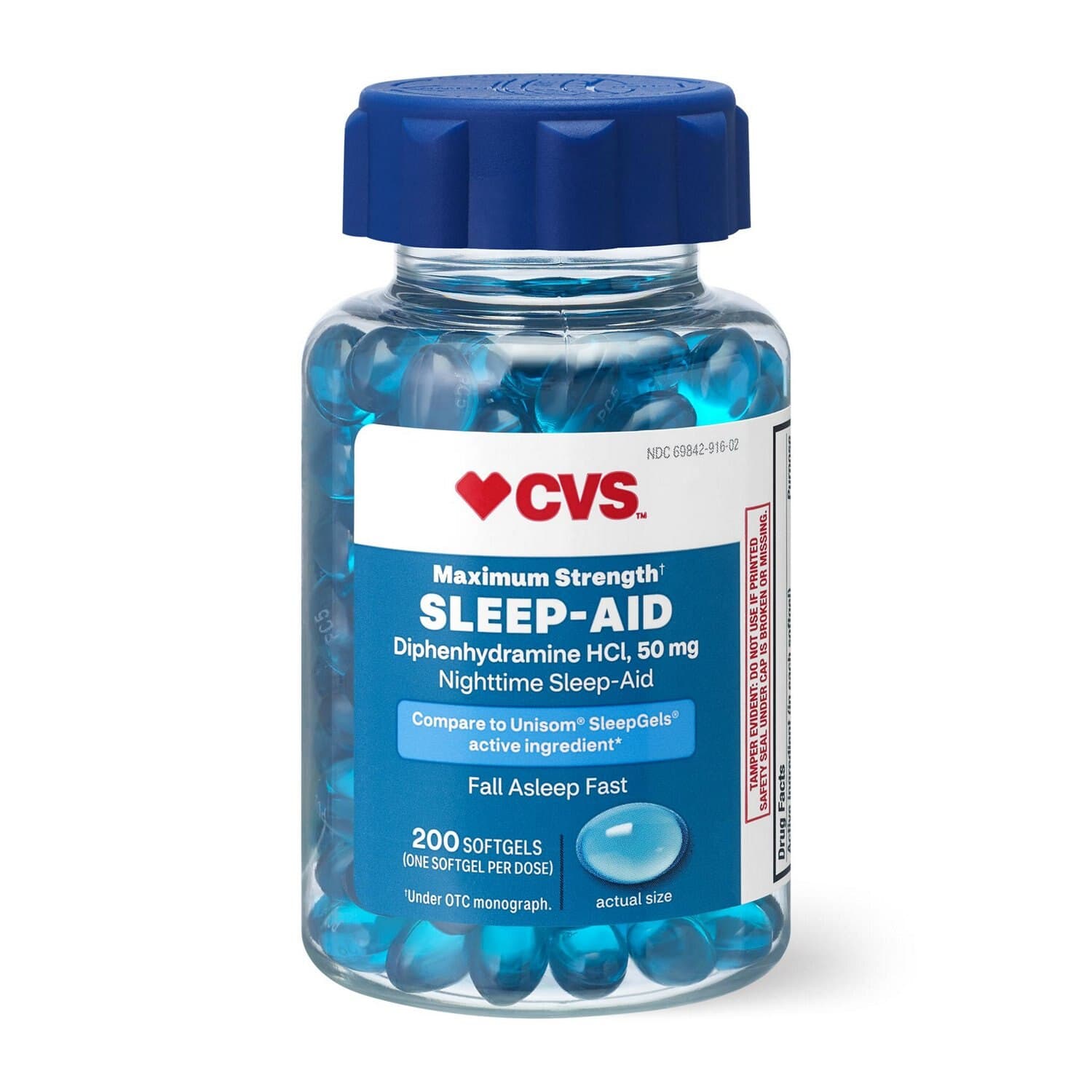 Picture of Sleep-Aid 50mg Softgels, 200 CT