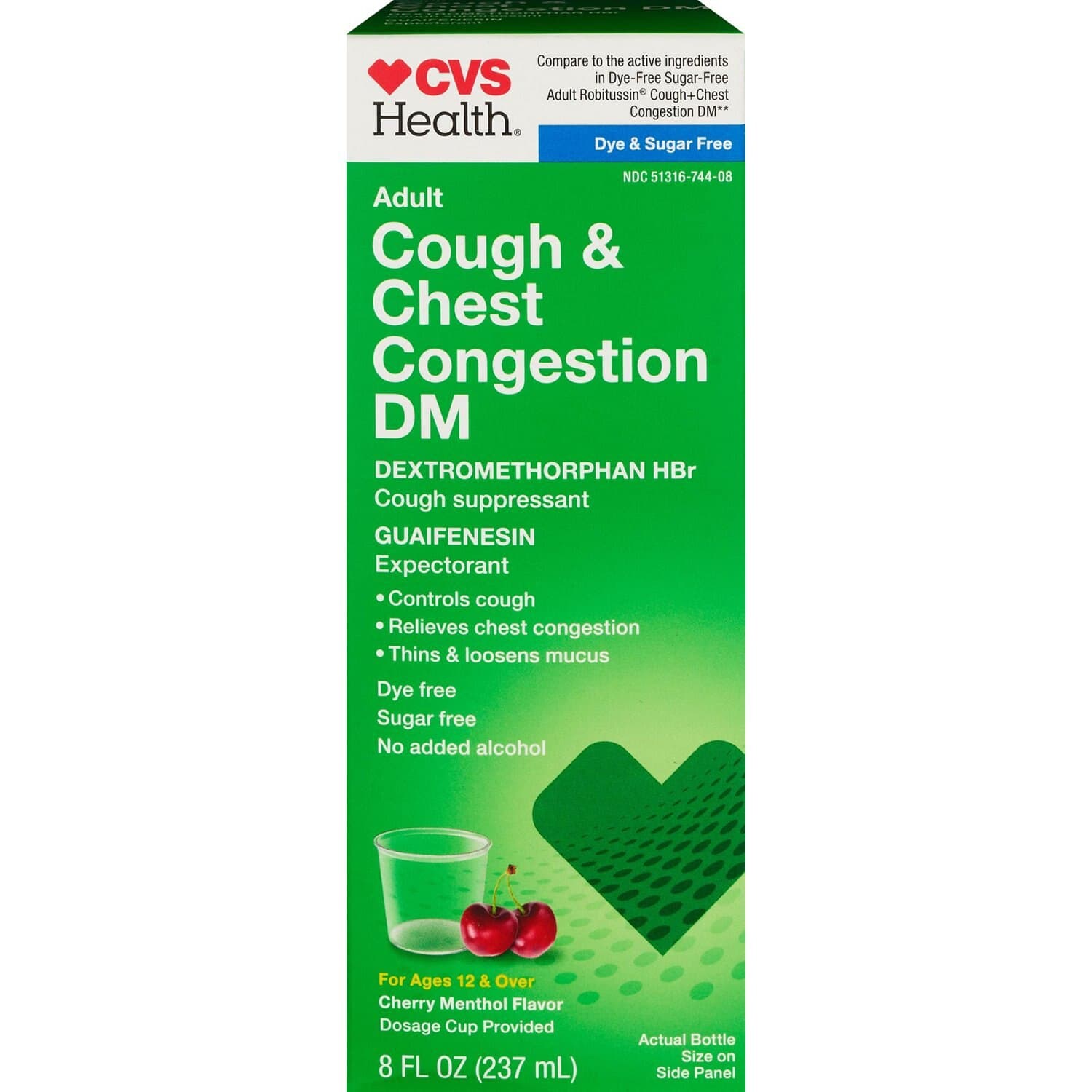 Picture of Tussin Dm Sugar Free, 8 OZ