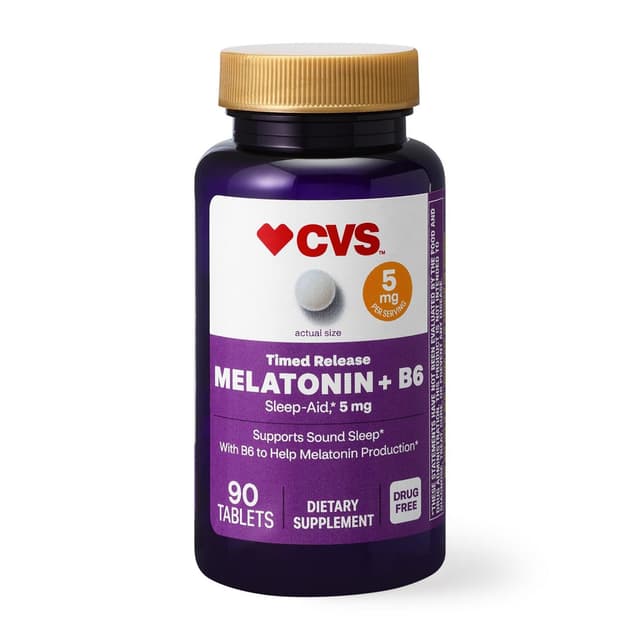 Picture of Melatonin 5mg Tablets, 90 CT