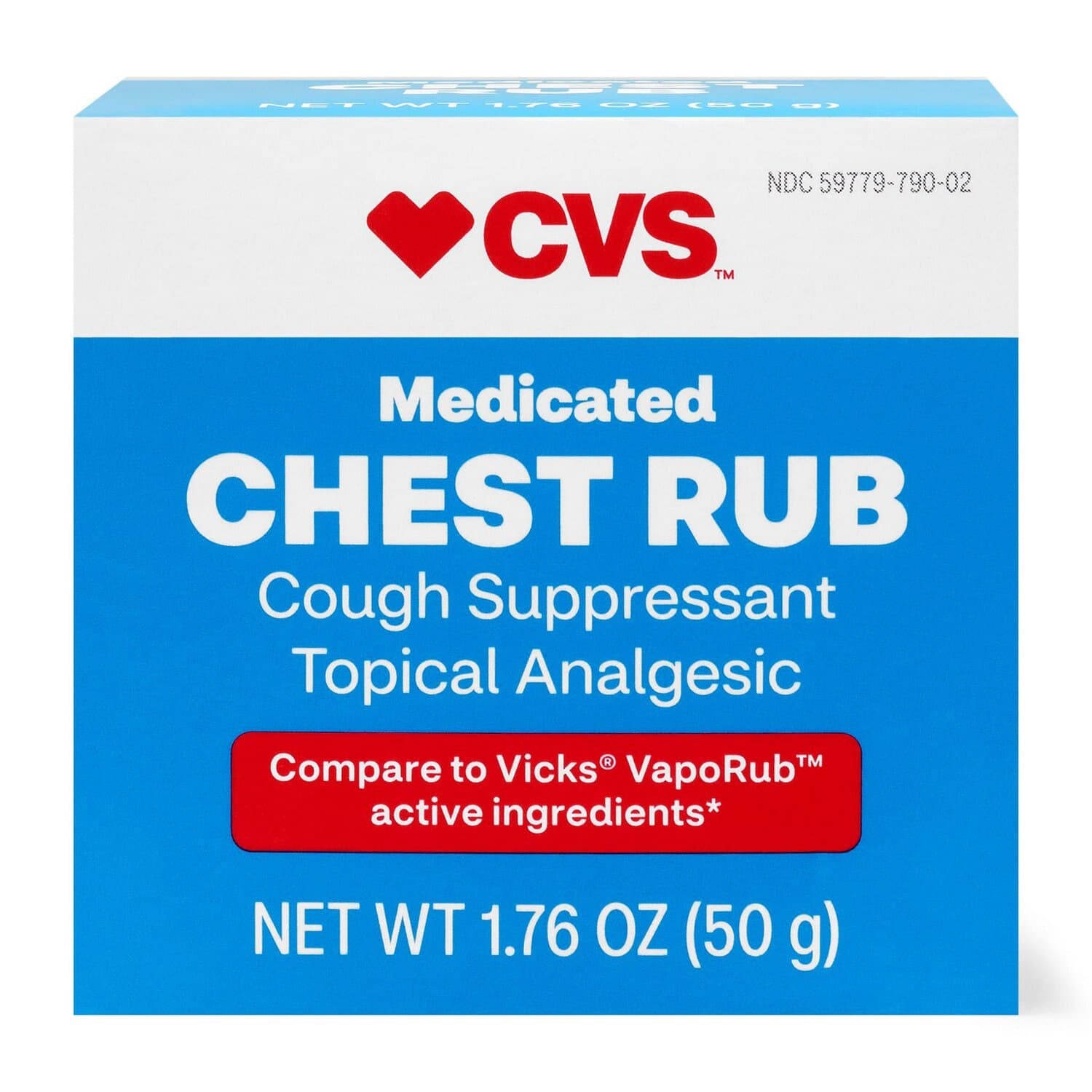 Picture of Medicated Chest Rub, 1.76 OZ