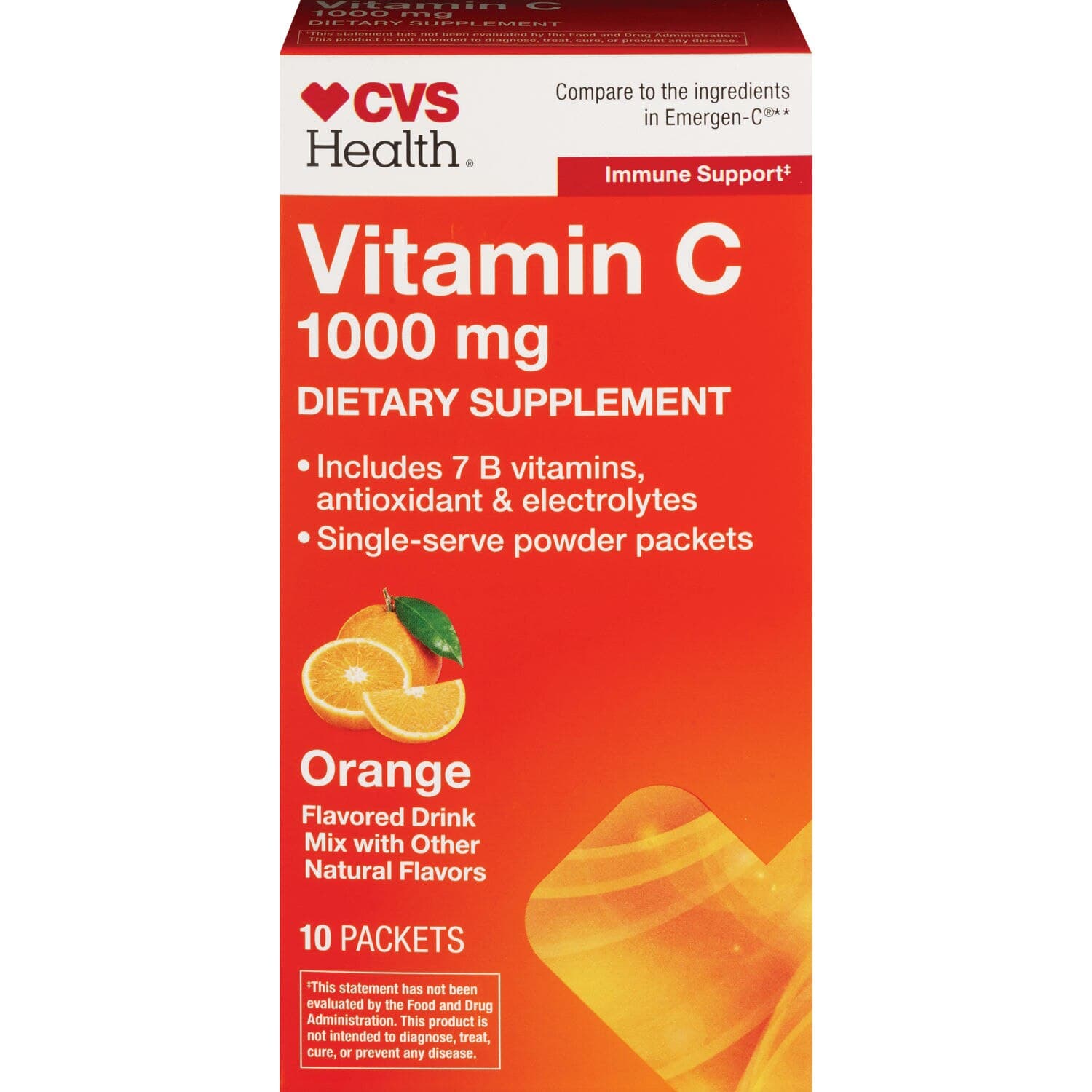 Picture of Vitamin C 1000mg Powder Packets, 10 CT