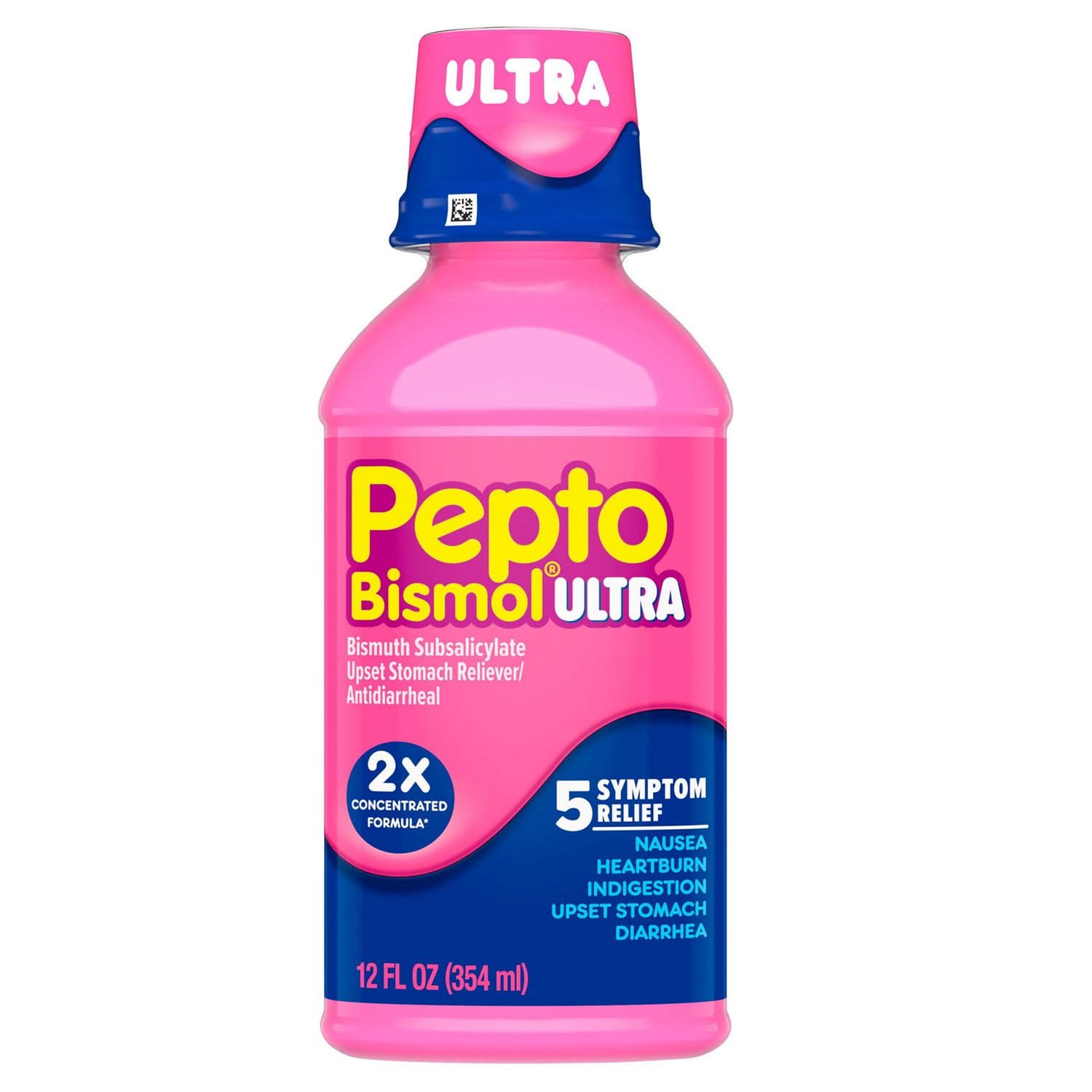 Picture of Pepto-Bismol Max Strength Stomach Relief Liquid, 12 OZ