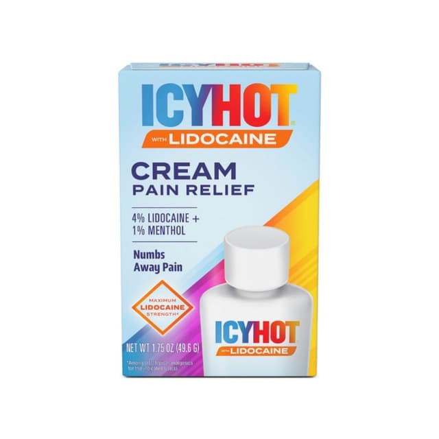 Picture of Icy Hot Lidocaine Cream, 2.7 OZ