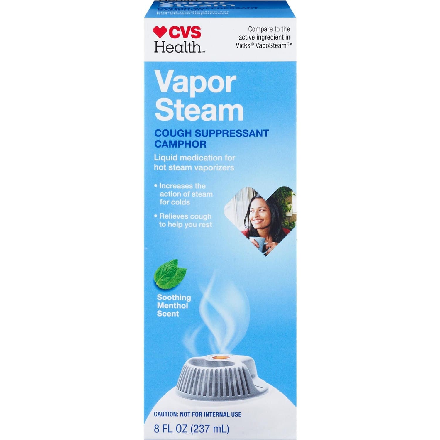 Picture of Vapor Steam Cough Suppressant Camphor, 8 OZ