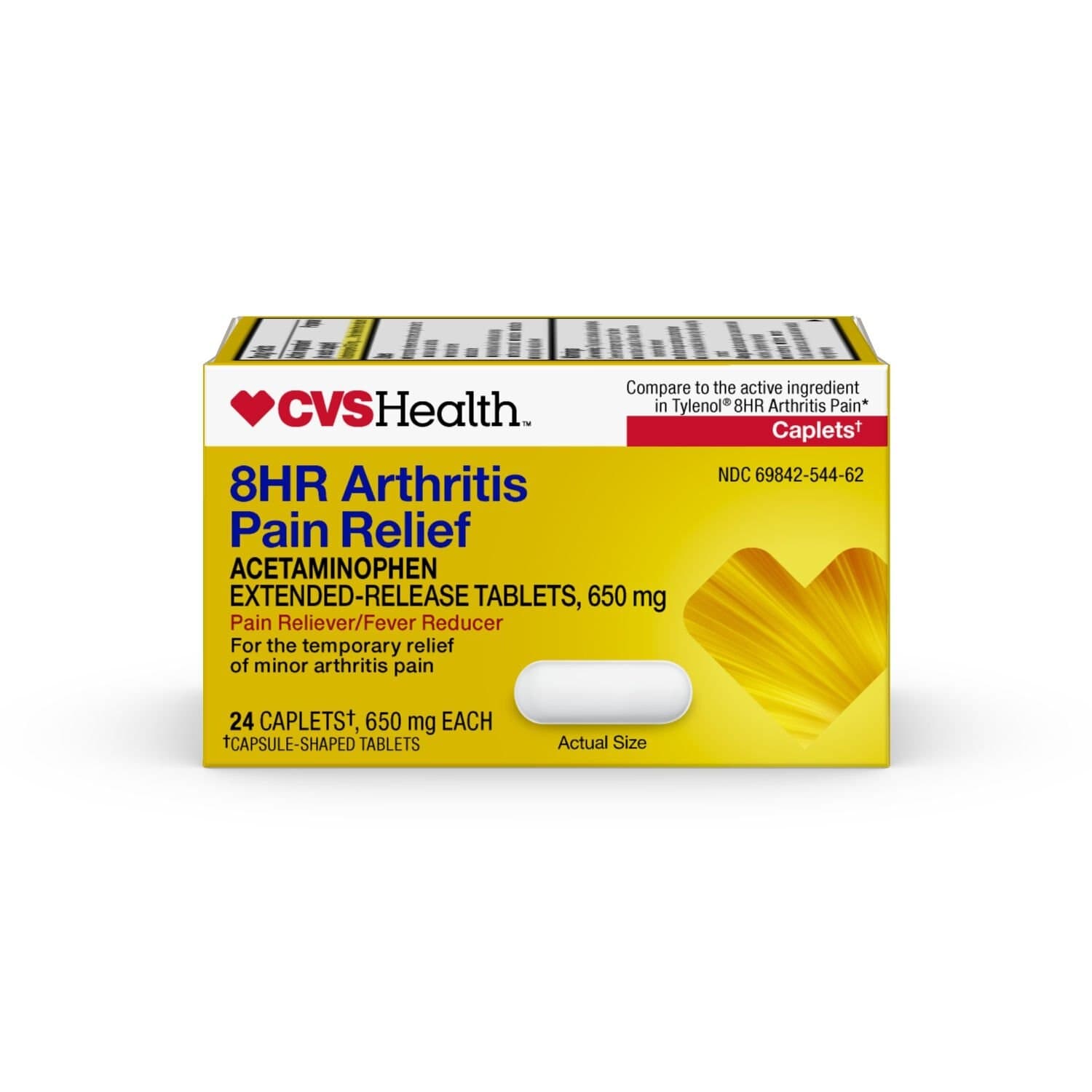 Picture of Arthritis Pain Relief 650mg Caplets, 100 CT