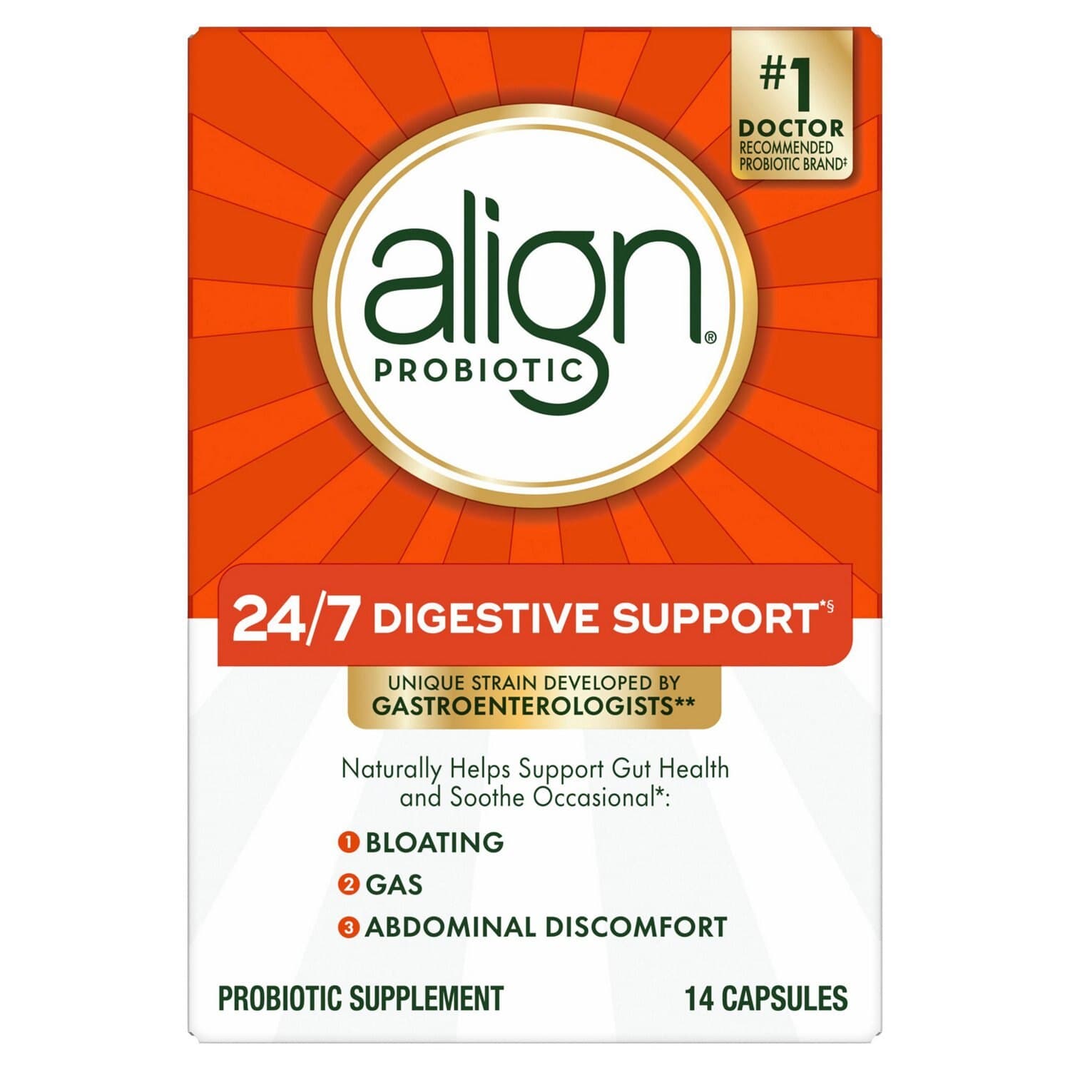 Picture of Align Probiotic Capsules, 14 CT