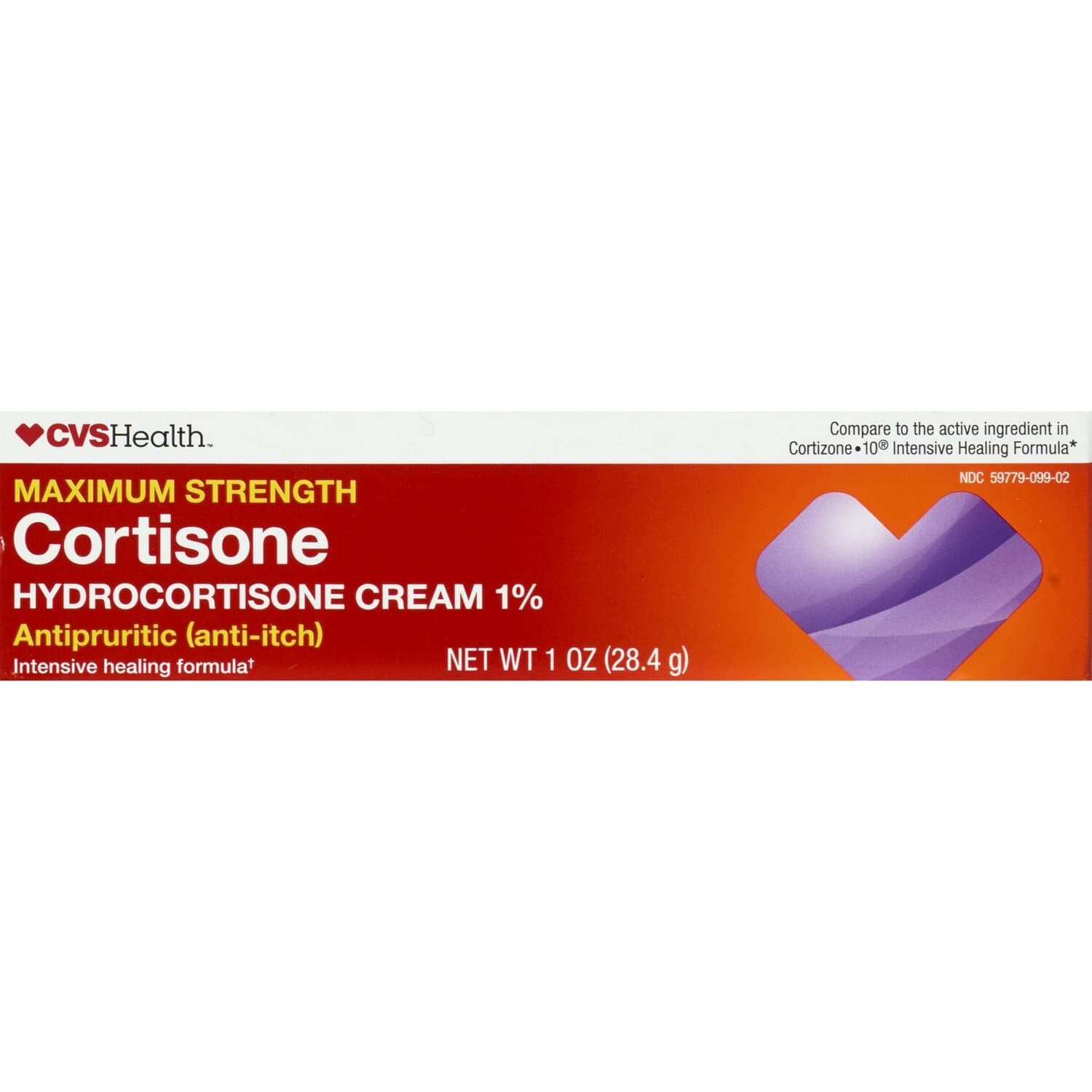 Picture of Hydrocortisone 1% Intensive Healing Cream, 1 OZ