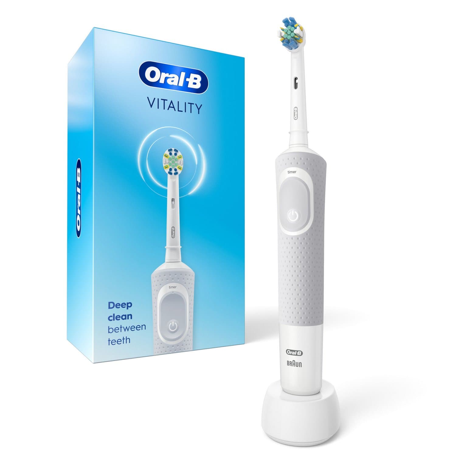 Picture of Oral-B Vitality Floss Action Rechargeable Toothbrush, 1 CT