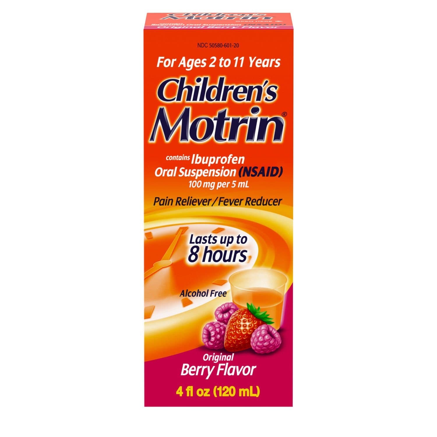 Picture of Motrin Children's Ibuprofen Dye-Free, 4 OZ